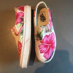 Floral Vans